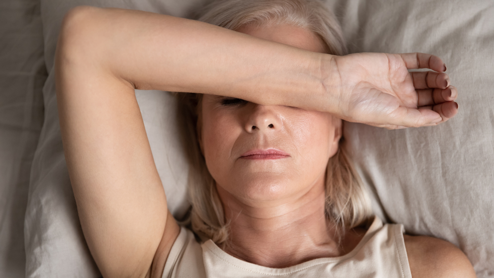 alvás menopauza
